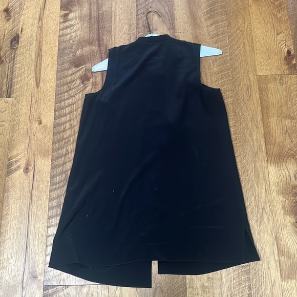 Eileen Fisher Woman’s Black Silk Button Down Dress Size S - Picture 4 of 5